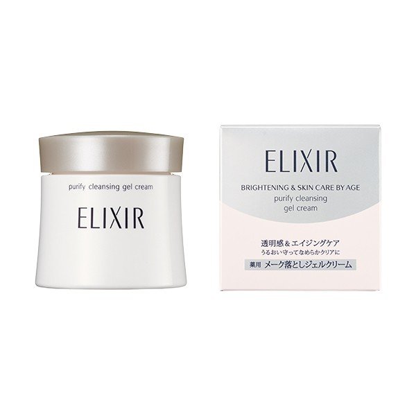 Shiseido Elixir Brightening ＆ Skin Care by Age Purify Cleansing Gel Cream- гель для снятия макияжа,1
