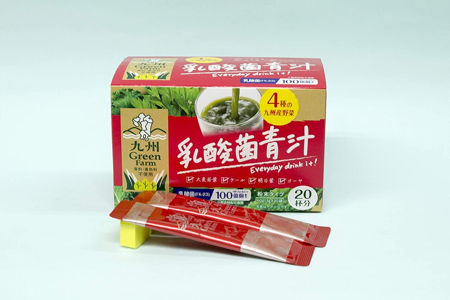 Аодзиру с молочнокислыми бактериями Green Farm 20 пак.