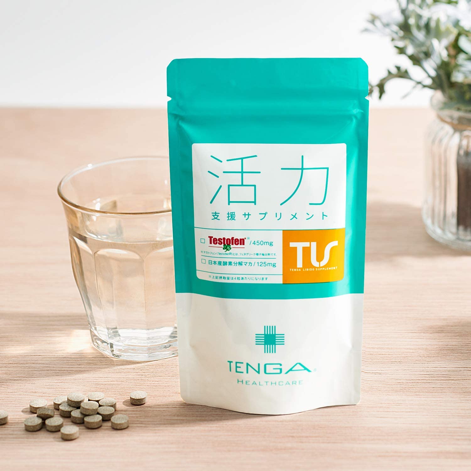 Комплекс для восстановления и повышения мужской силы Tenga Healthcare Vitality Supplement Testofen