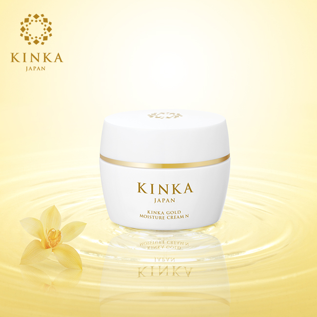 Kinka Gold Moisture Cream N увлажняющий крем с коллоидным золотом,80g