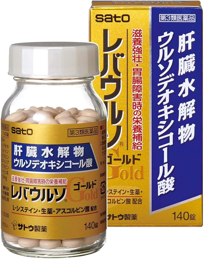 Комплекс для здоровья печени Sato Leverurso Gold 140т.