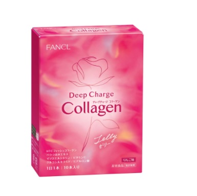 Низкомолекулярный коллаген в желе на 10 дней, FANCL Deep Charge Collagen Stick Jelly