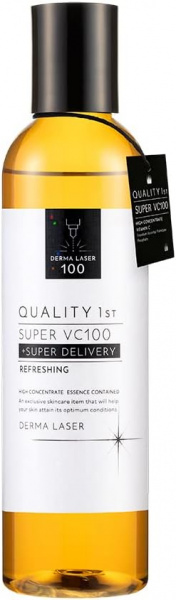 Лосьон с витамином C для ухода за порами - Quality 1st Derma Laser Super VC100 Lotion, 240 мл