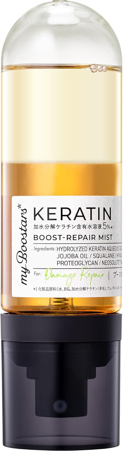 Кератиновый бустер-мист для поврежденных волос My Boostars, 90 мл