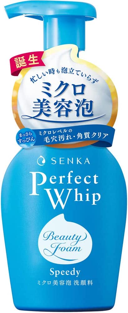 Shiseido Senka Speedy Perfect Whip очищающая пенка для лица,150ml
