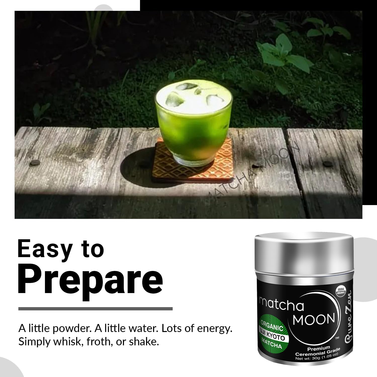 Органический японский чай Матча Matcha Moon Kyoto Uji , 30 г