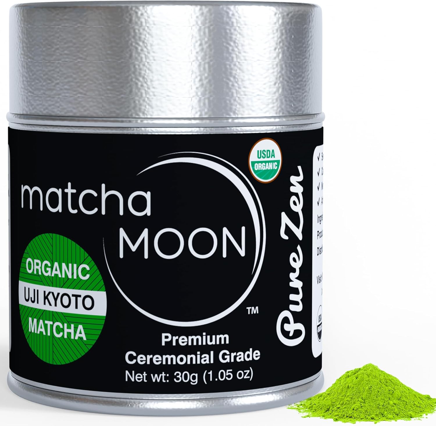 Органический японский чай Матча Matcha Moon Kyoto Uji , 30 г