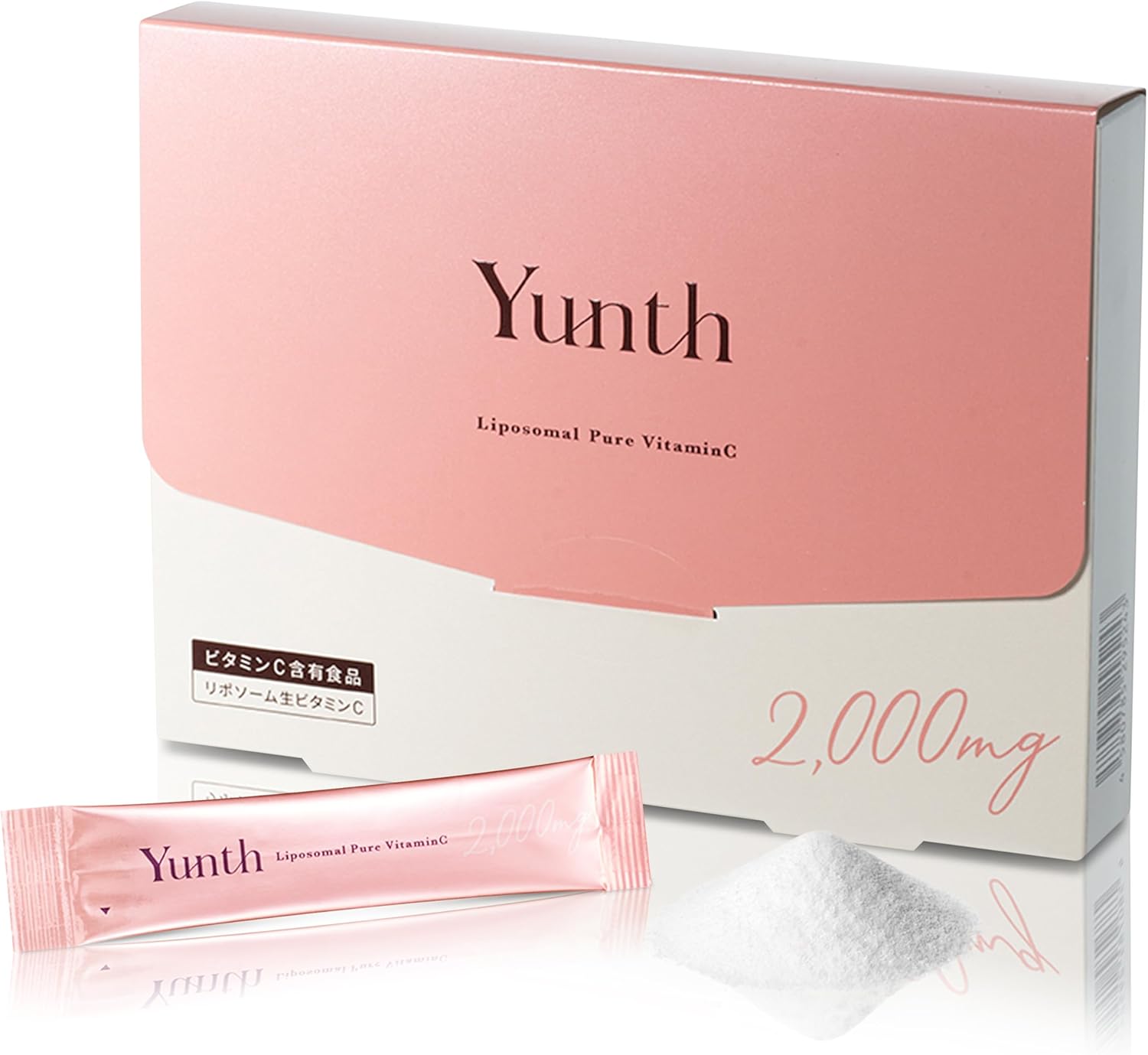 Липосомальный витамин С в порошке Yunth, вкус лимона, 28 саше