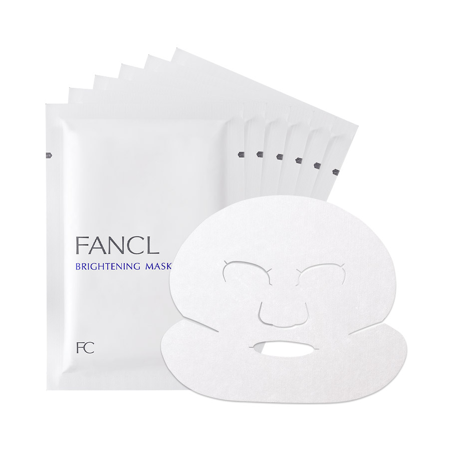 Осветляющая маска для лица Brightening Mask Fancl, 6 шт