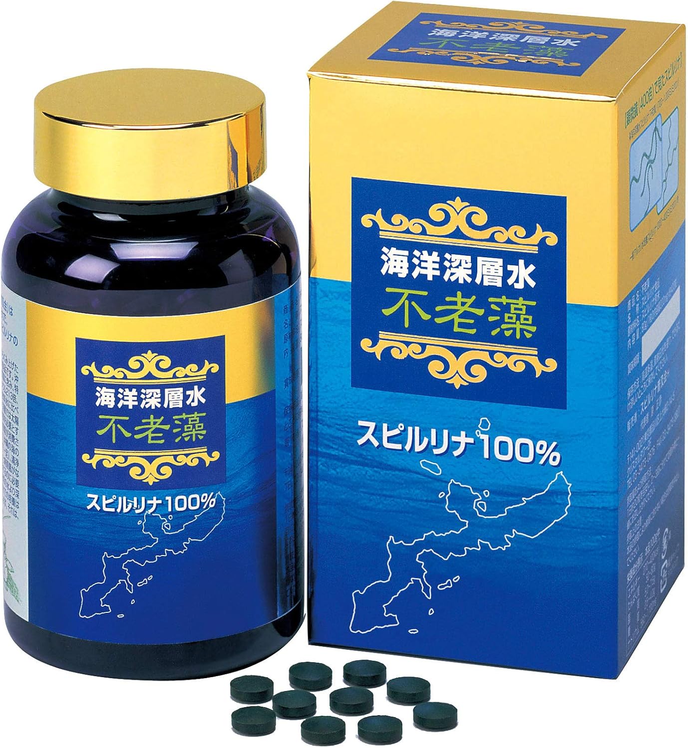 Спирулина 100% Furoso Spirulina Japan Algae, 600 таблеток на 30 дней
