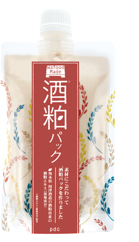 Смываемая маска для красивой и здоровой кожи WaFood Sake Pack, pdc 170 гр