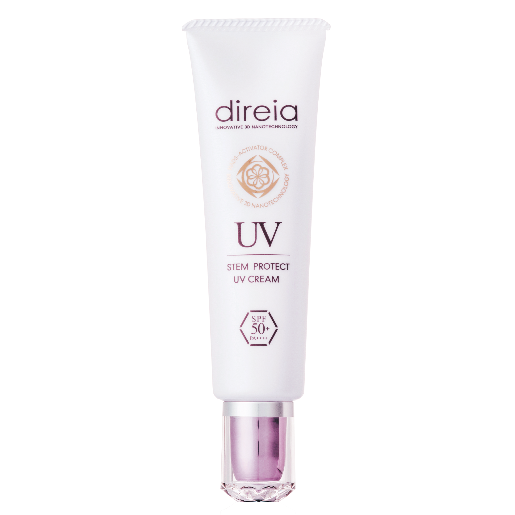 Солнцезащитный крем со стволовыми клетками Direia Stem Protect UV Cream SPF50+, 35 г.