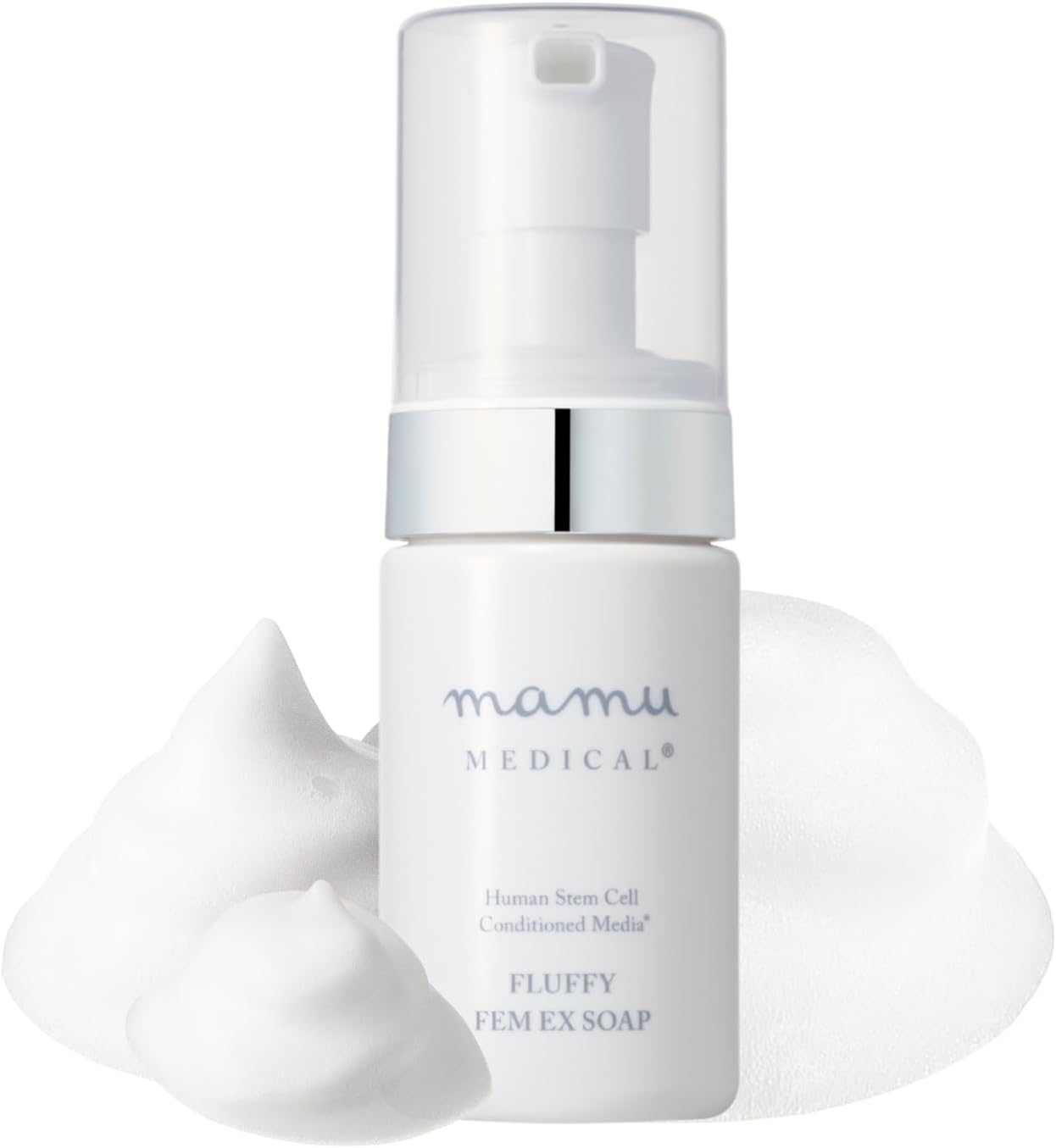 Пенка для интимной гигиены с растительными экзосомами mamu MEDICAL Fluffy Fem EX Soap, 100 мл
