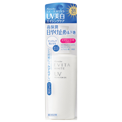 Kanebo Evita White UV Protector GeKanebo Evita White UV Protector Gel солнцезащитный гель с отбелива
