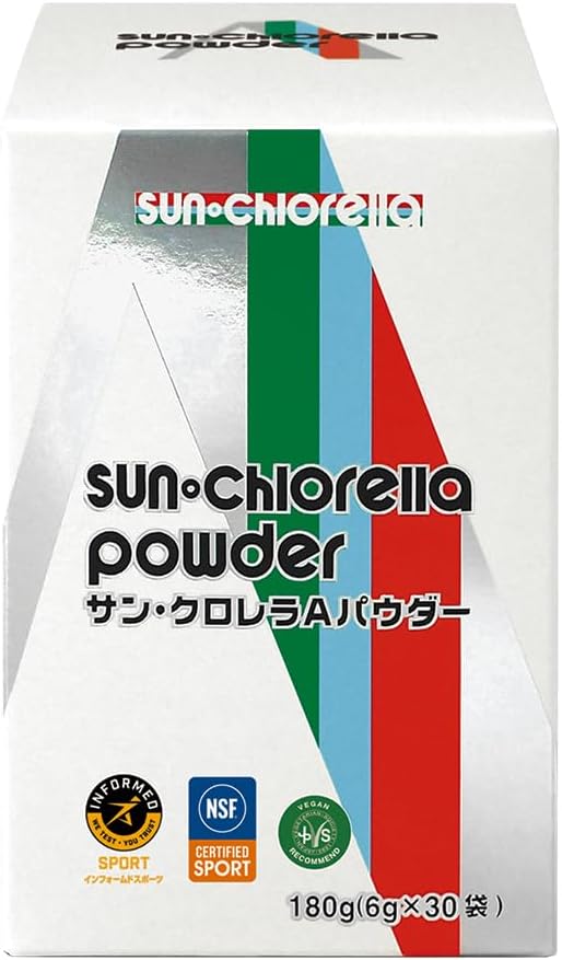 Японский порошок хлореллы Sun Chlorella A на 30 дней