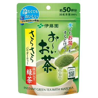 Матча + сенча Itoen Instant Green Tea with Matcha, 40g