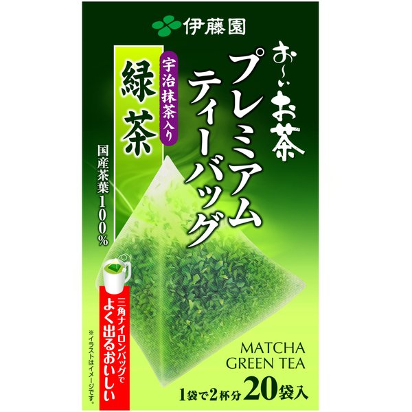 Genmaicha Premium зеленый чай в одноразовых пакетиках