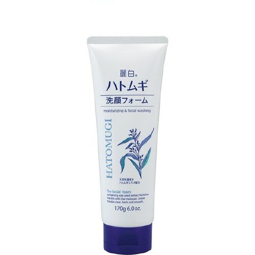 Очищающая пенка для лица Kumano Hatomugi Moisturizing & Facial Washing,150g