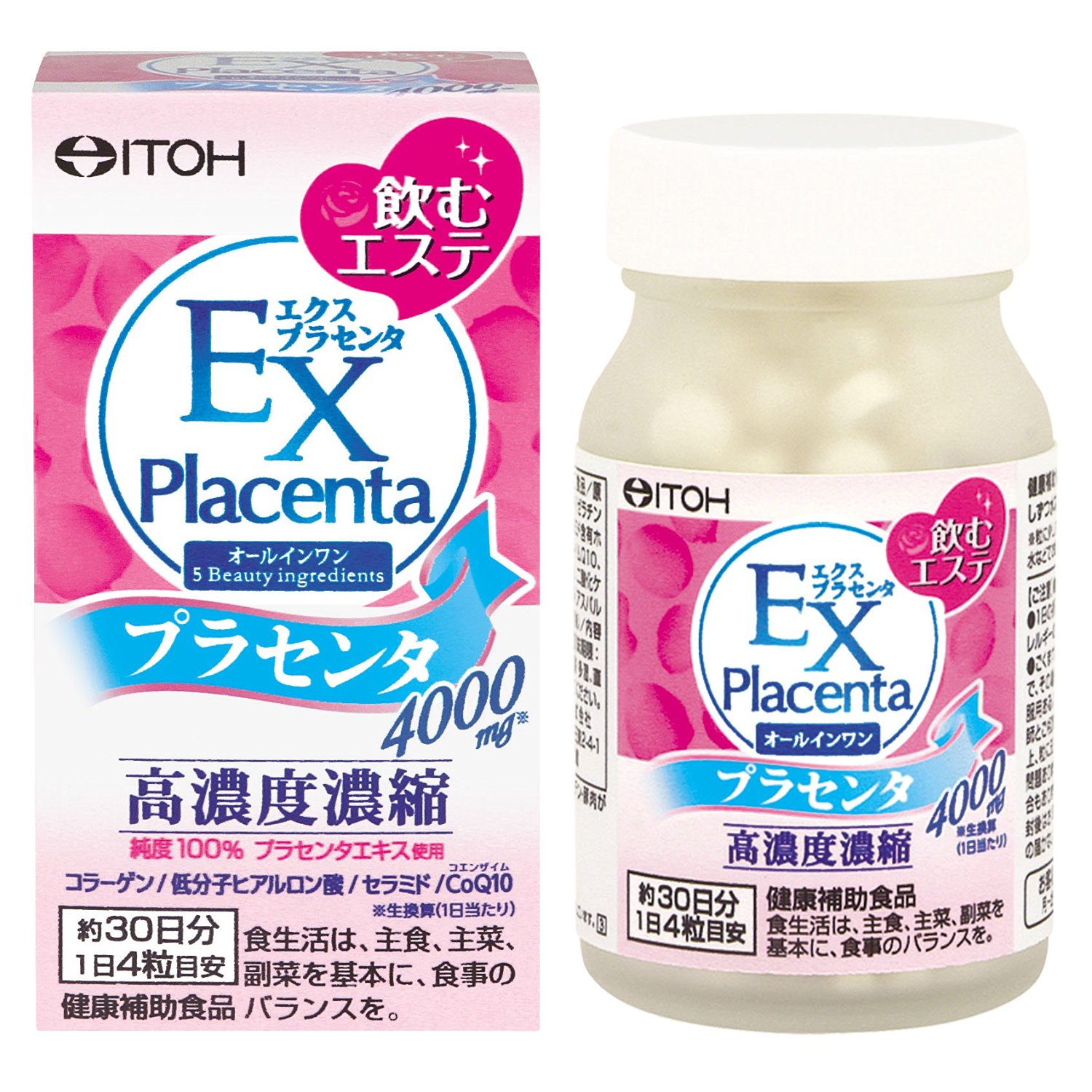Экстракт плаценты, ITОH EX PLACENTA 120 штук.