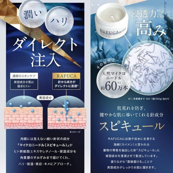 Крем-гель со спикулами для увлажнения и упругости кожи: RUFUCA Micro Needle All-in-One Gel, 50 г