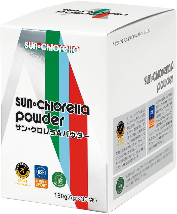 Японский порошок хлореллы Sun Chlorella A на 30 дней
