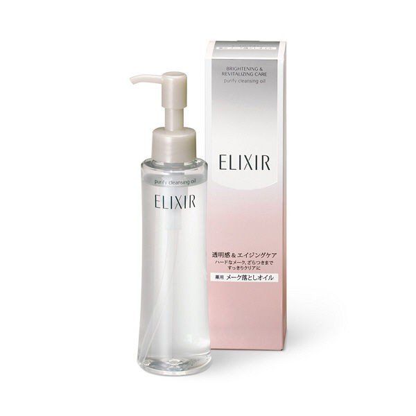 Shiseido Elixir Brightening ＆ Revitalizing Care Purify Cleansing Oil- масло для снятия макияжа,145ml