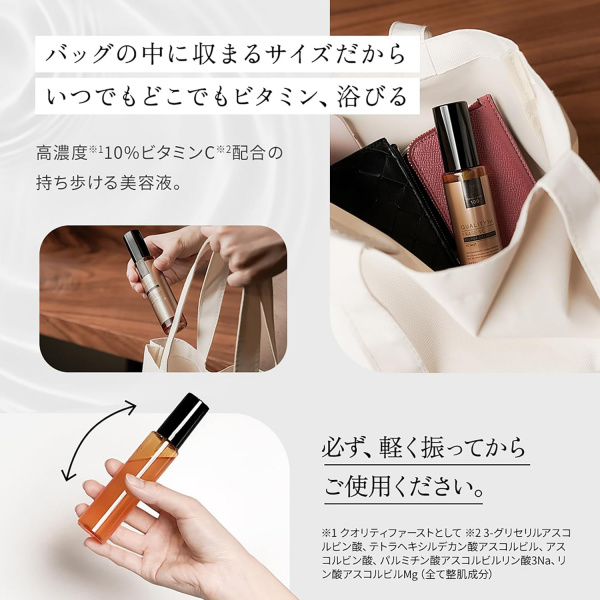 Мист-сыворотка с 10% витамина C для ухода за порами - Quality 1st Derma Laser Erase VC, 50 мл